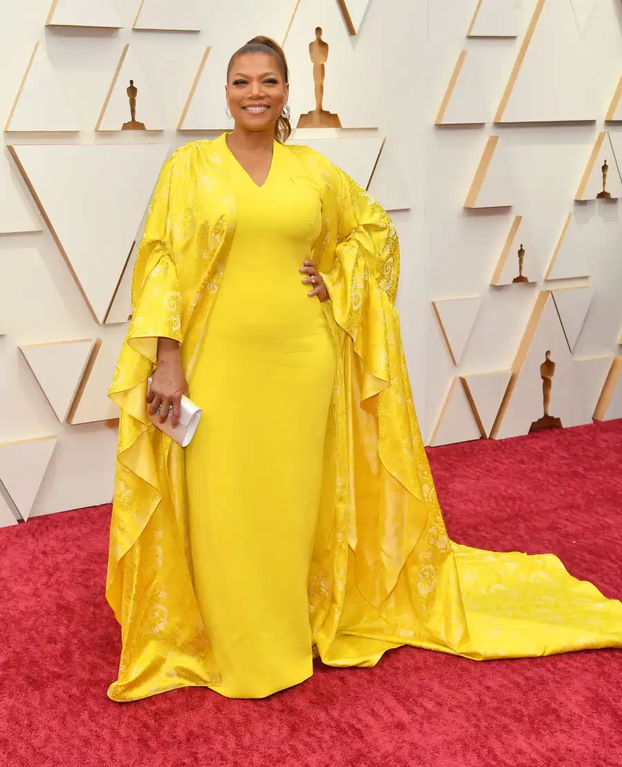 oscars 2022 red carpet Queen Latifah