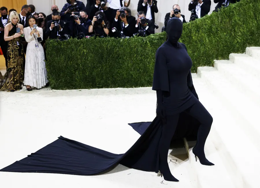 2021 Kim Kardashian History of the Kardashian-Jenner Met Gala Fashion Moments