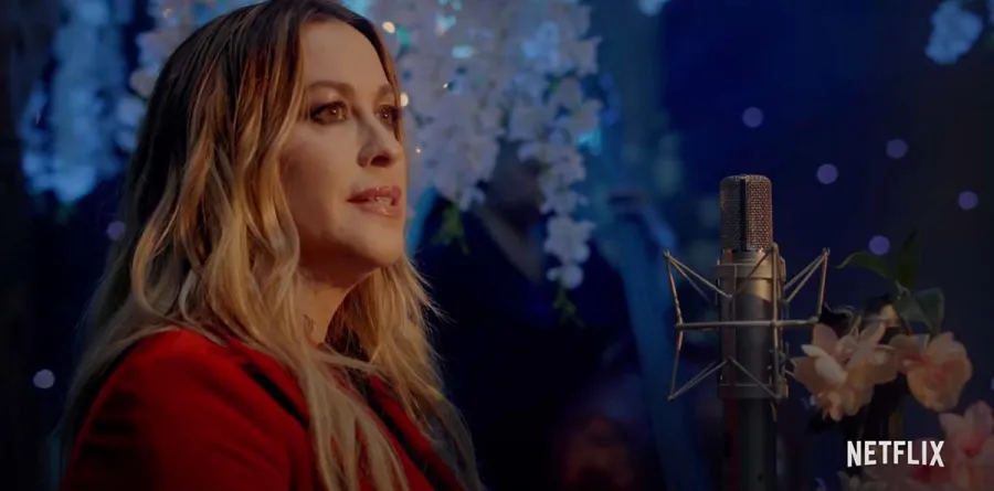 Alanis Morrisette Performs Bridgerton Inspired Version You Oughta Know One slide