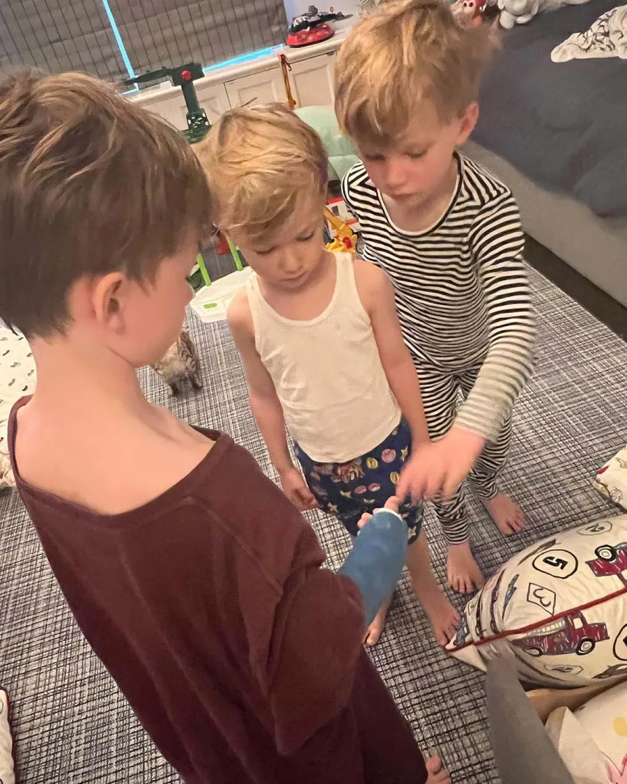 Alec Baldwin Hilaria Baldwins Son Rafael, 6 Breaks Arm Will Have Long Recovery