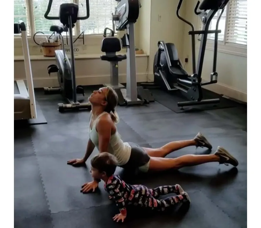 All Family Celebrities Who Work Out With Their Children
