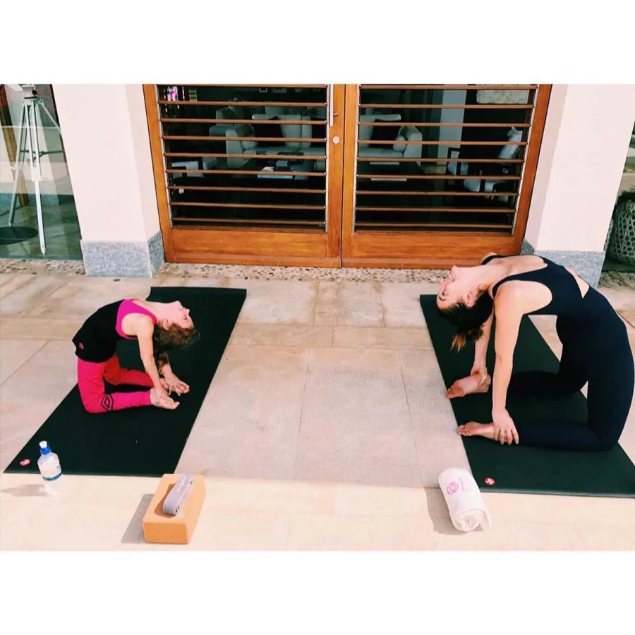 All Family Celebrities Who Work Out With Their Children