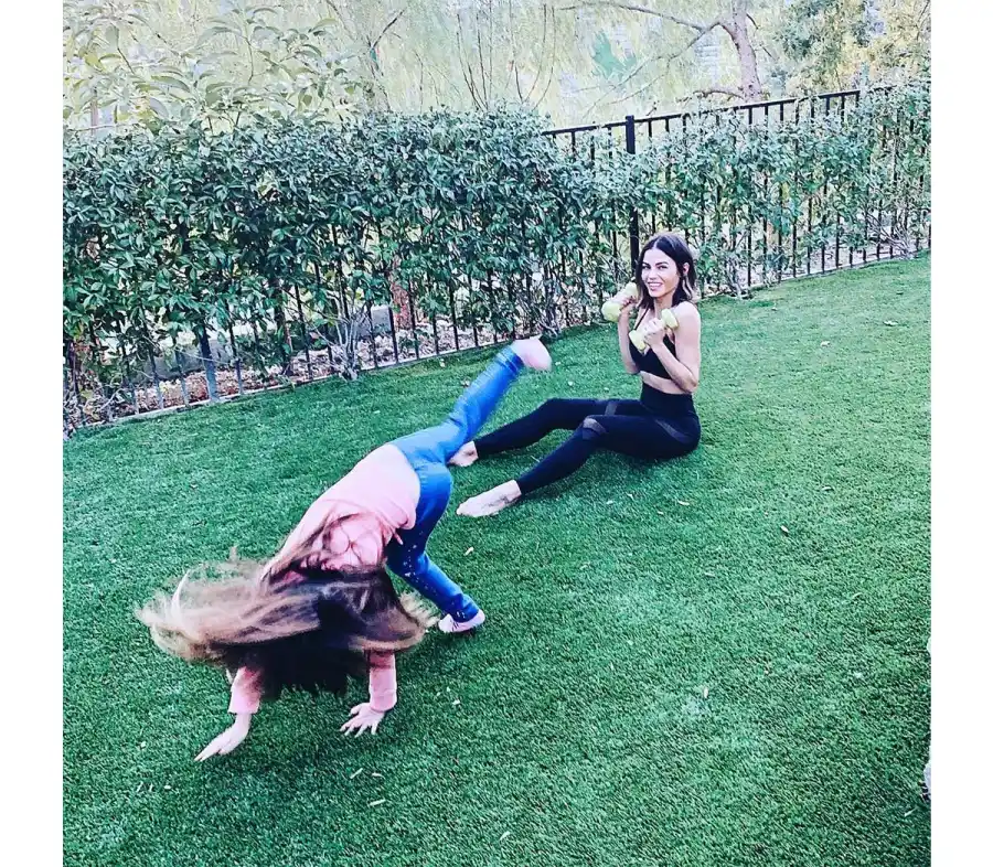 All Family Celebrities Who Work Out With Their Children
