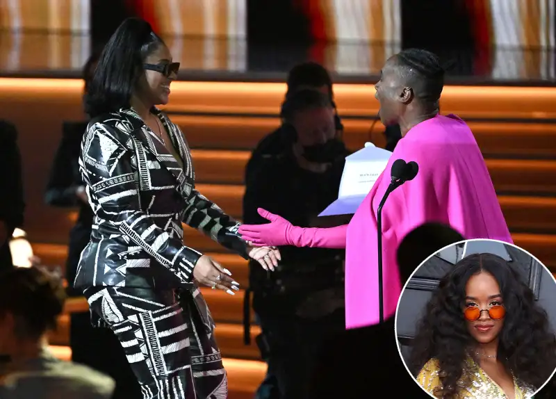 Billy Porter Jasmine Sullivan HER Grammys 2022
