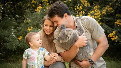 Bindi Irwin and Chandler Powell's Daughter Grace Meets Koalas, More Animals
