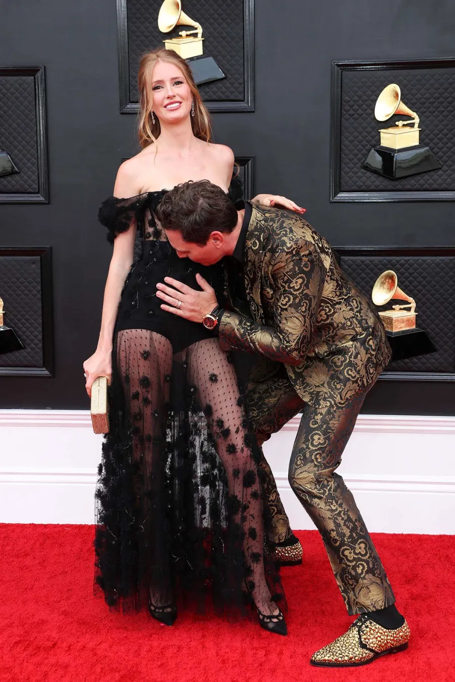 Celebrity PDA Grammy Awards Through Years