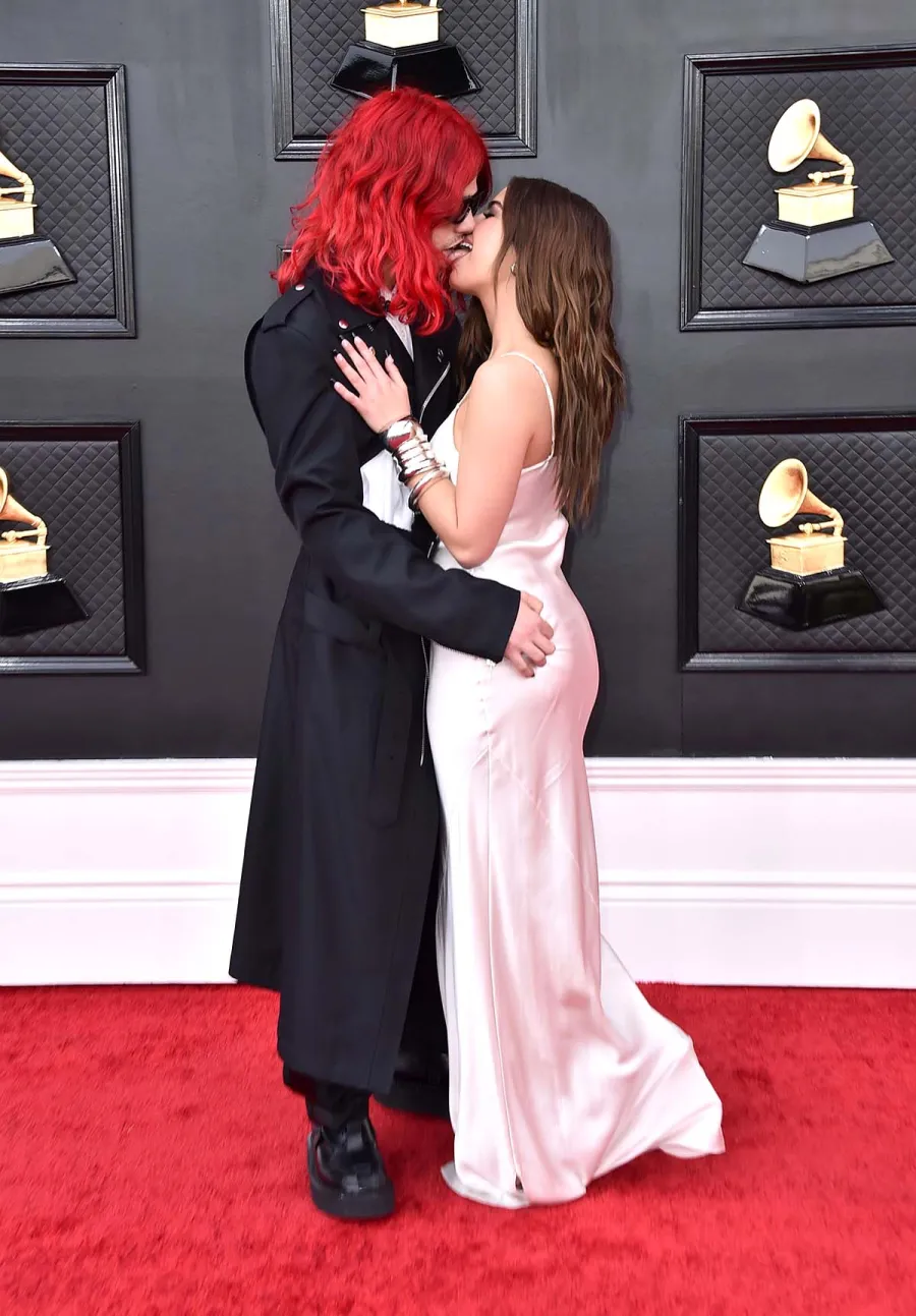 Celebrity PDA Grammy Awards Through Years