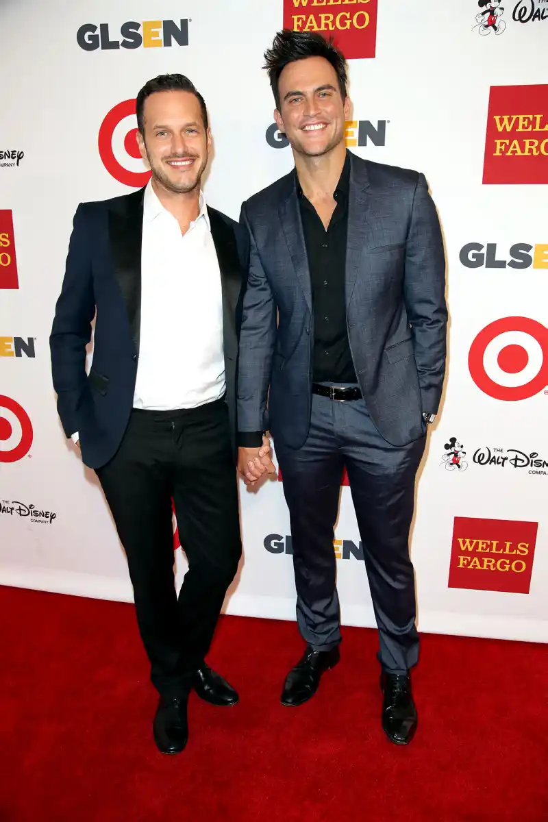 Celebrity Weddings 2014 Cheyenne Jackson and Jason Landau