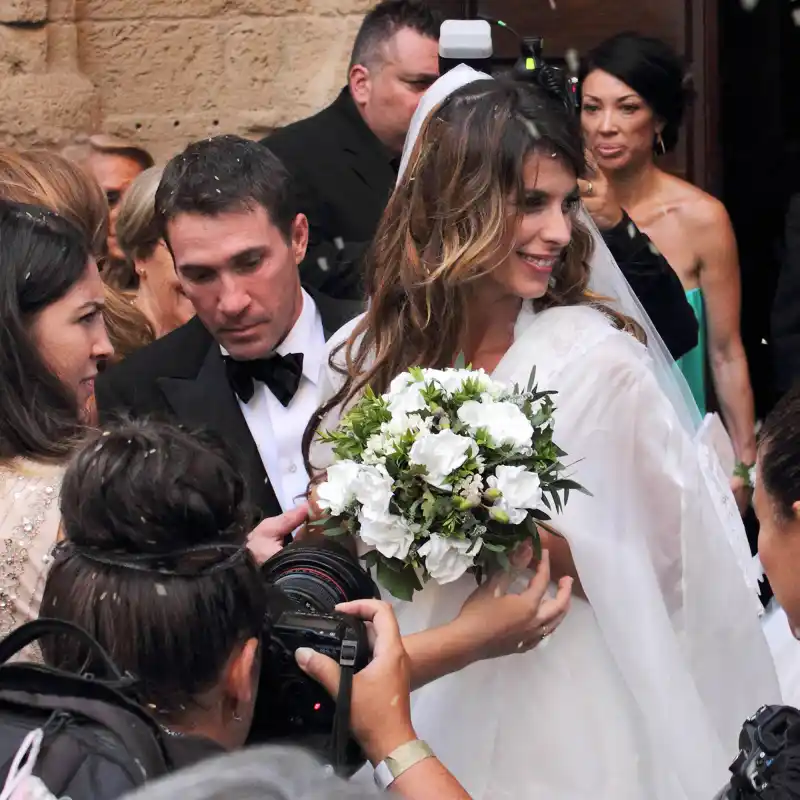 Celebrity Weddings 2014 Elisabetta Canalis and Brian Perri