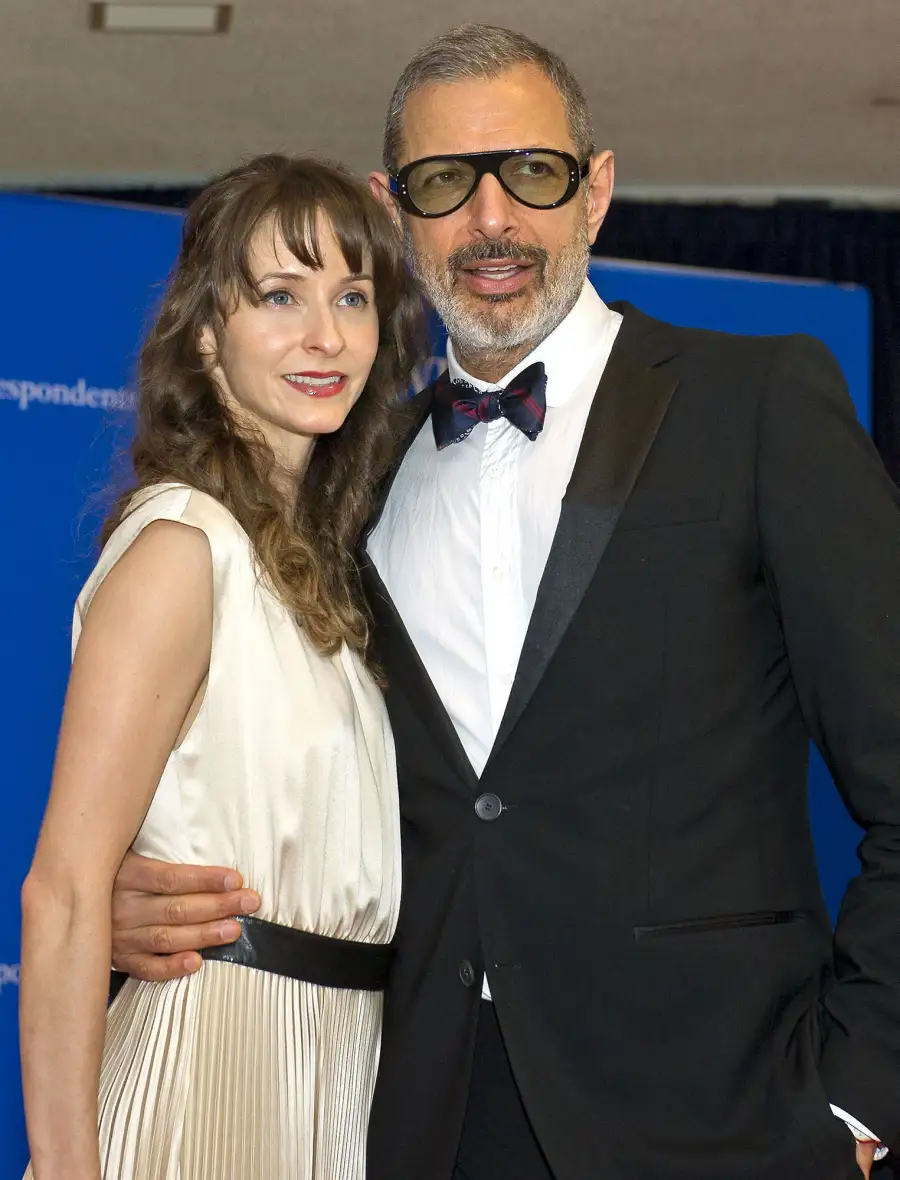 Celebrity Weddings 2014 Jeff Goldblum and Emilie Livingston