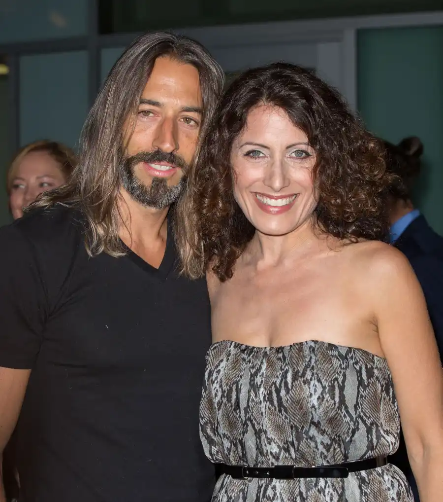 Celebrity Weddings 2014 Lisa Edelstein and Robert Russell