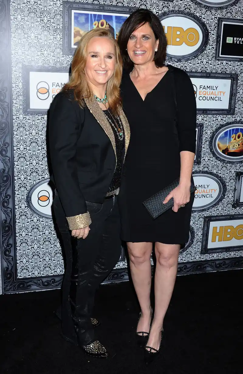 Celebrity Weddings 2014 Melissa Etheridge and Linda Wallem