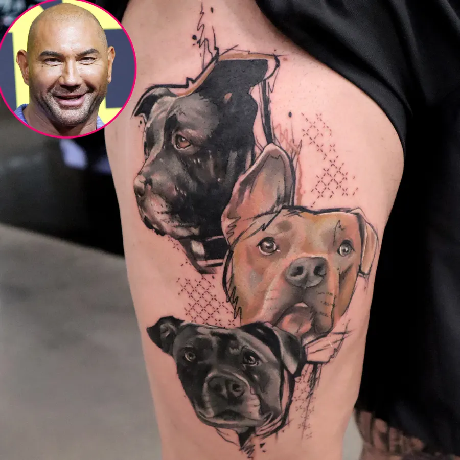 See the Celebs Who Got Tribute Tattoos in Honor of Their Beloved Pets