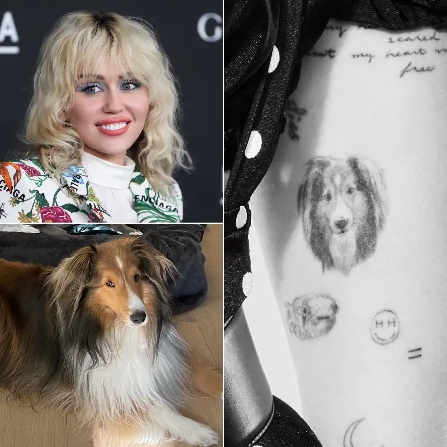 See the Celebs Who Got Tribute Tattoos in Honor of Their Beloved Pets