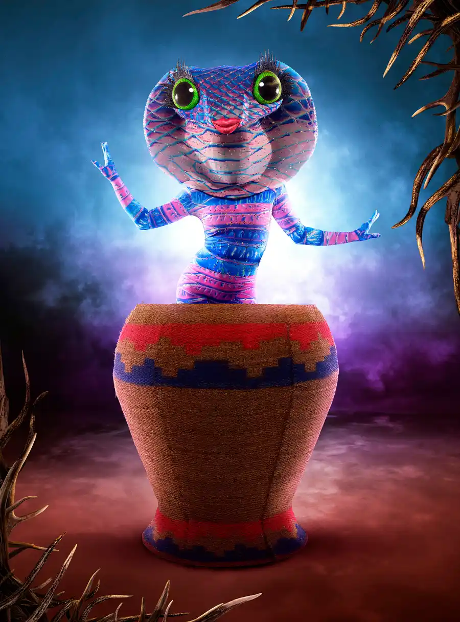 Queen Cobra Masked Singer Debuts Firefly Cyclops and More in Season 7 A Complete List of Contestant Clues