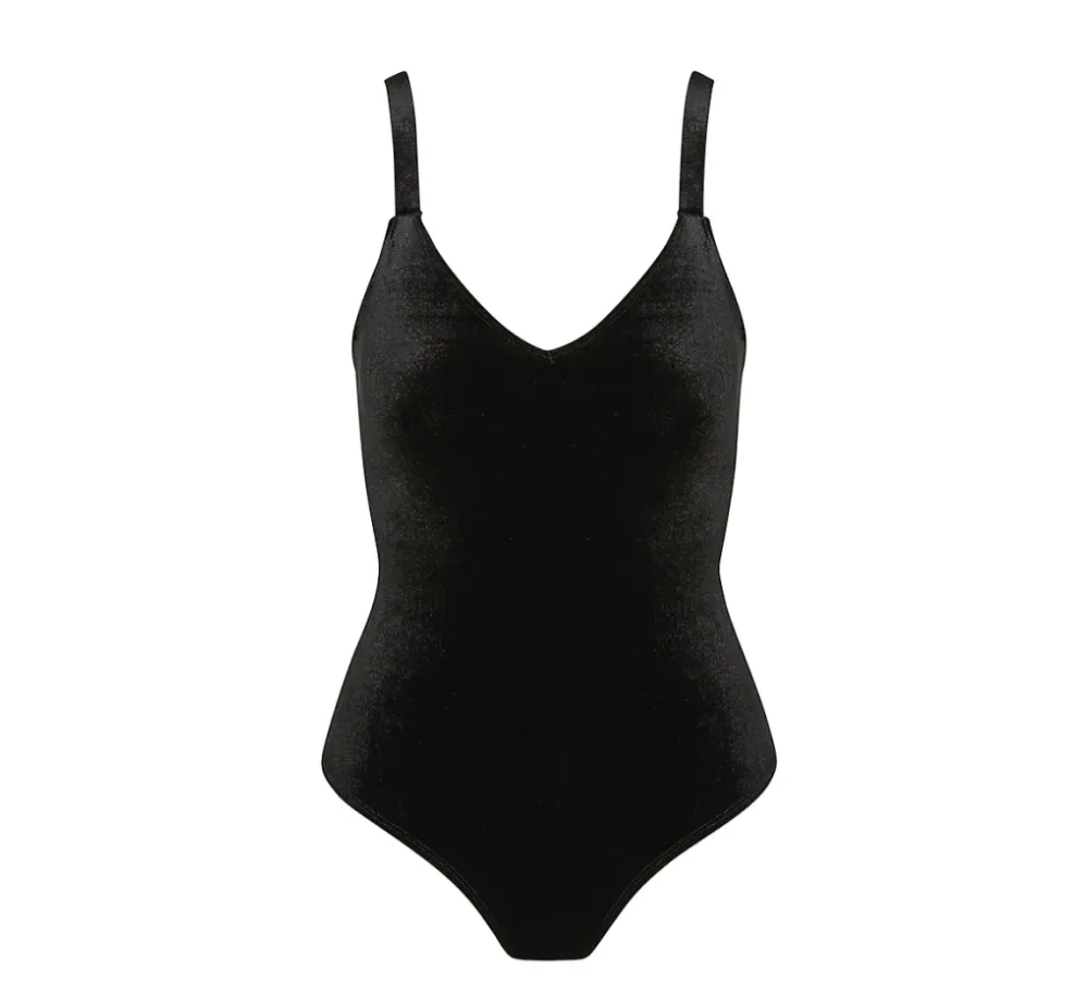 Commando Velvet V-Neck Bodysuit