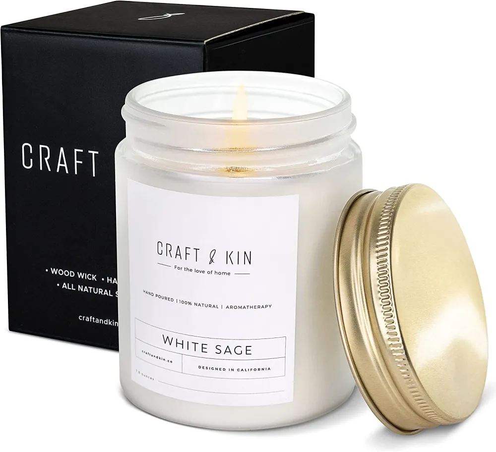 Craft & Kin White Sage Candle