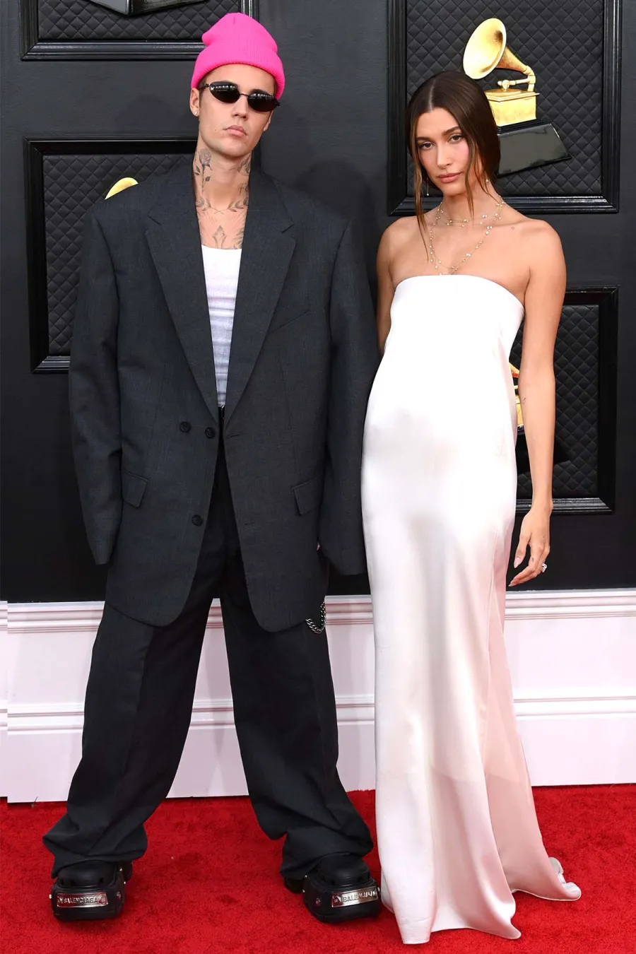 Date Night See Hottest Couples Grammys 2022 Red Carpet