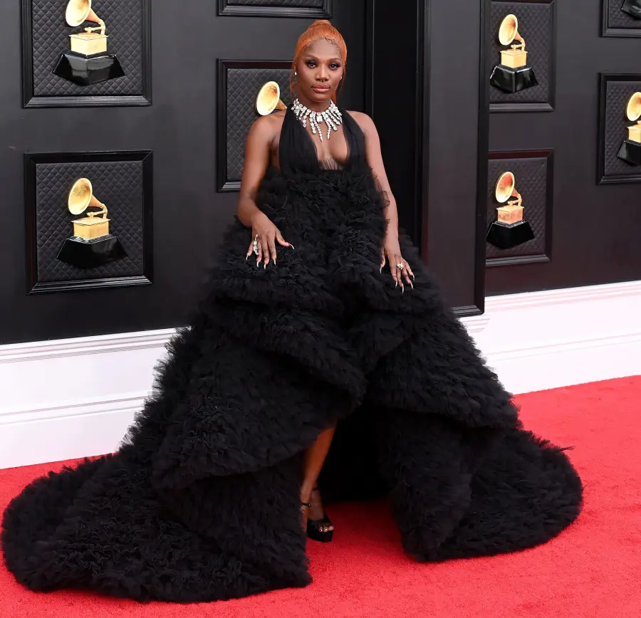 Doechii Red Carpet Arrival Grammys 2022