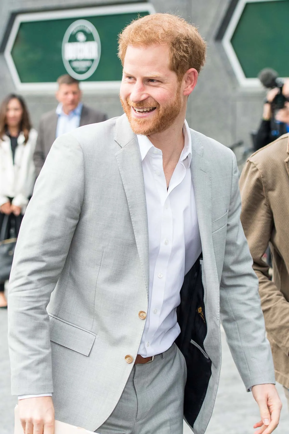 Doomed Prince Harry Jokes About Starting Lose His Hair