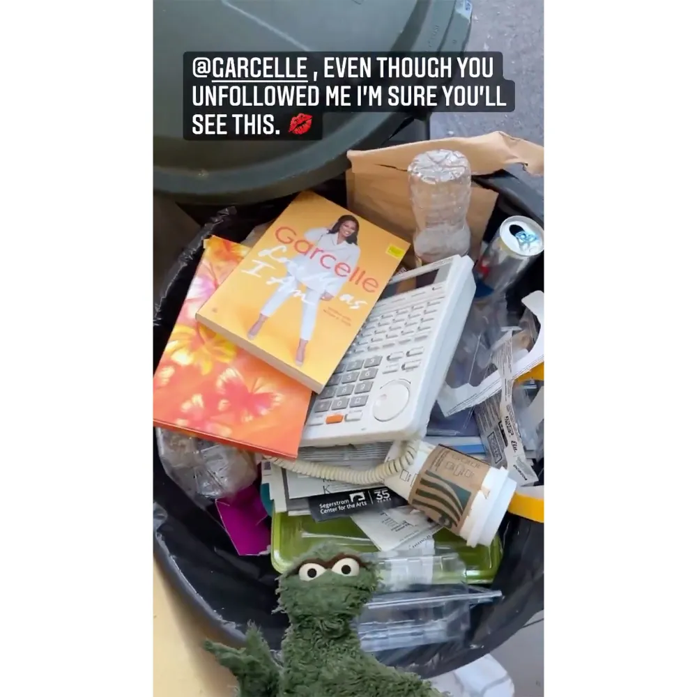 Erika Jayne Throws Away Costar Garcelle Beauvais's New Book in the Trash