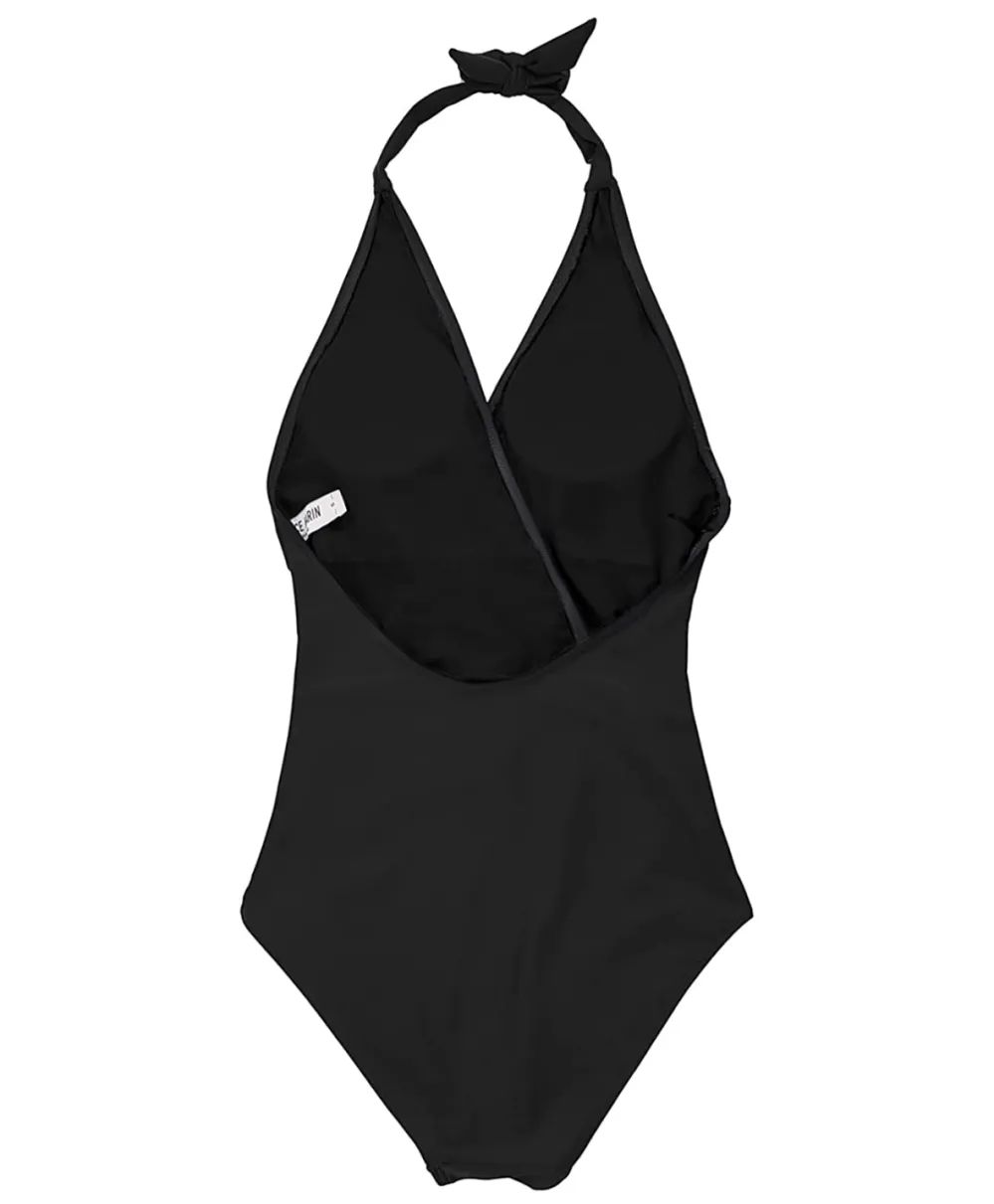 GRACE KARIN Women's Halter V Neck Swimsuit