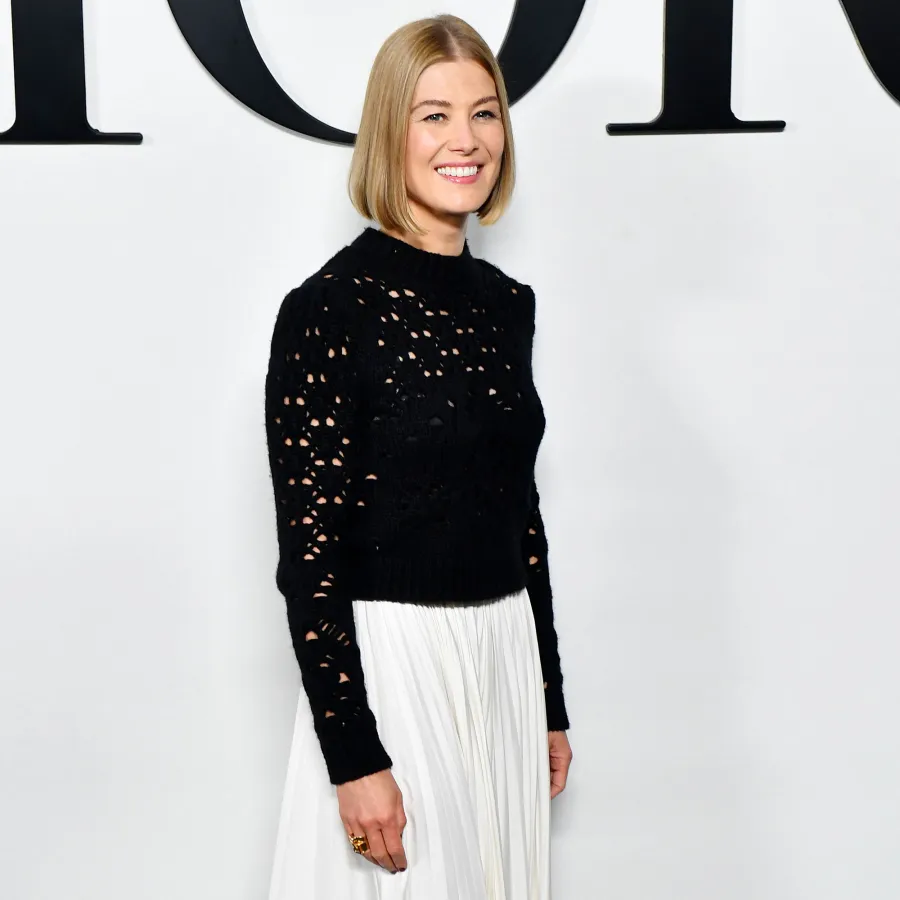George Clooney Twins More Bilingual Celeb Kids Who Speak Multiple Languages Rosamund Pike