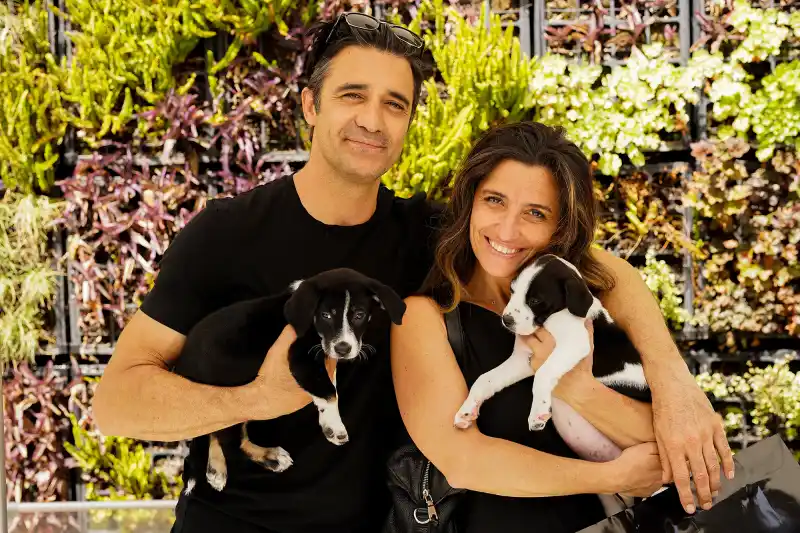 Gilles Marini and Carole Marini Puppy Power Hot Pics