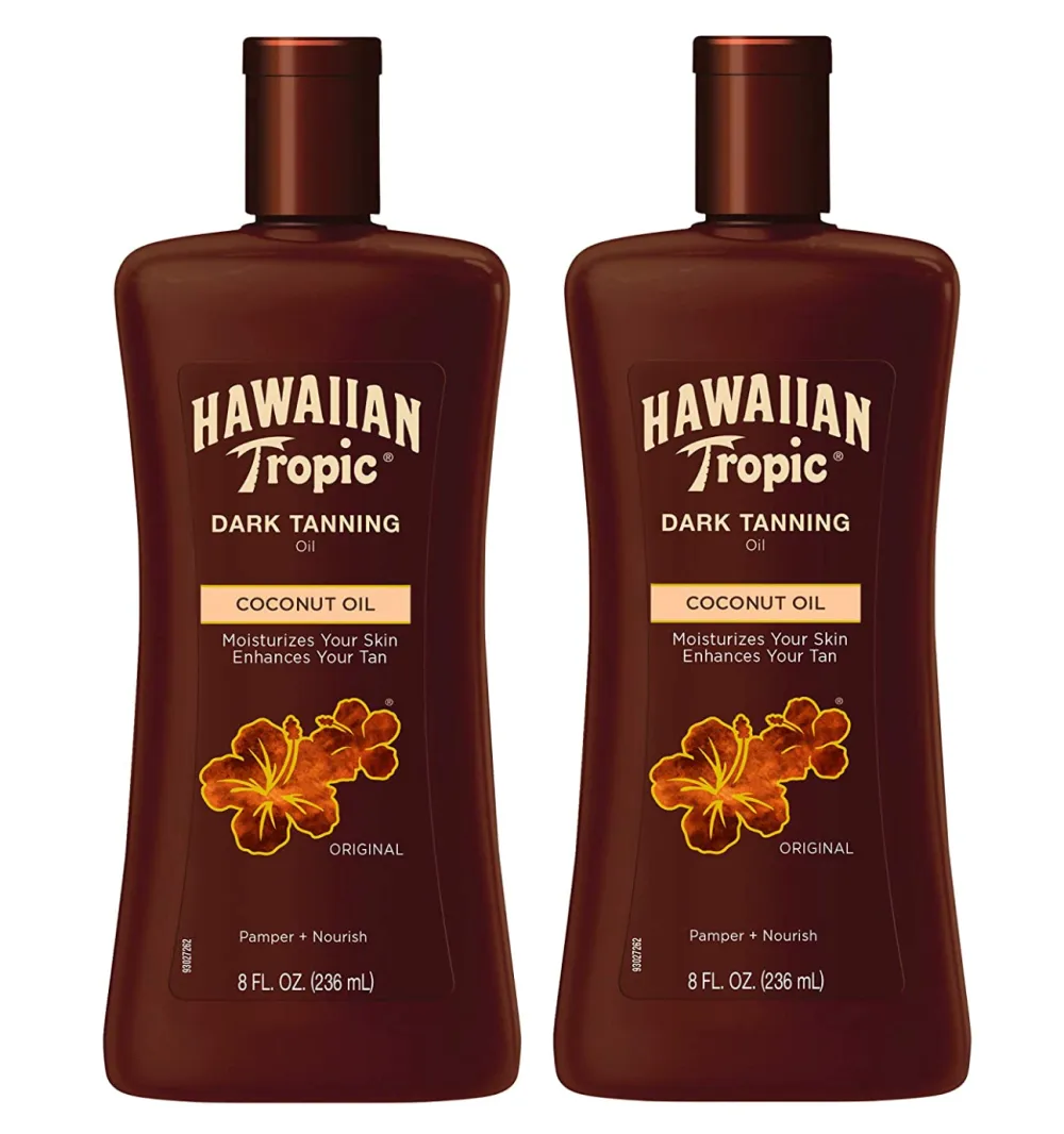 Hawaiian Tropic Dark Tanning Sun Care Moisturizing Oil
