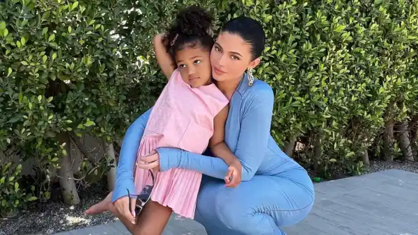 Kylie and Stormi