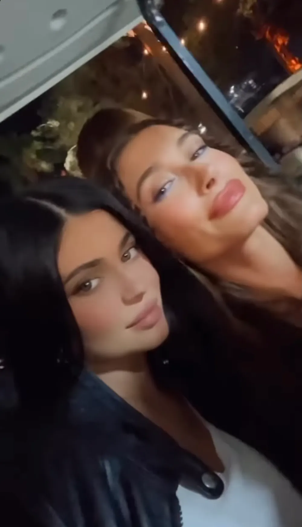 Kylie Jenner and Hailey Baldwin Bieber