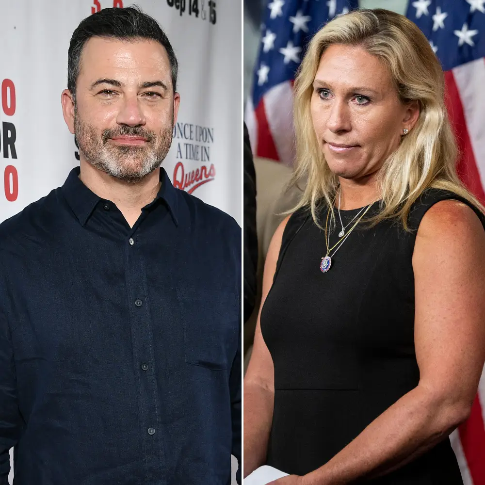 Jimmy Kimmel Responds After Marjorie Taylor Greene Reports Him to Capitol Police Over Will Smith Oscars Joke