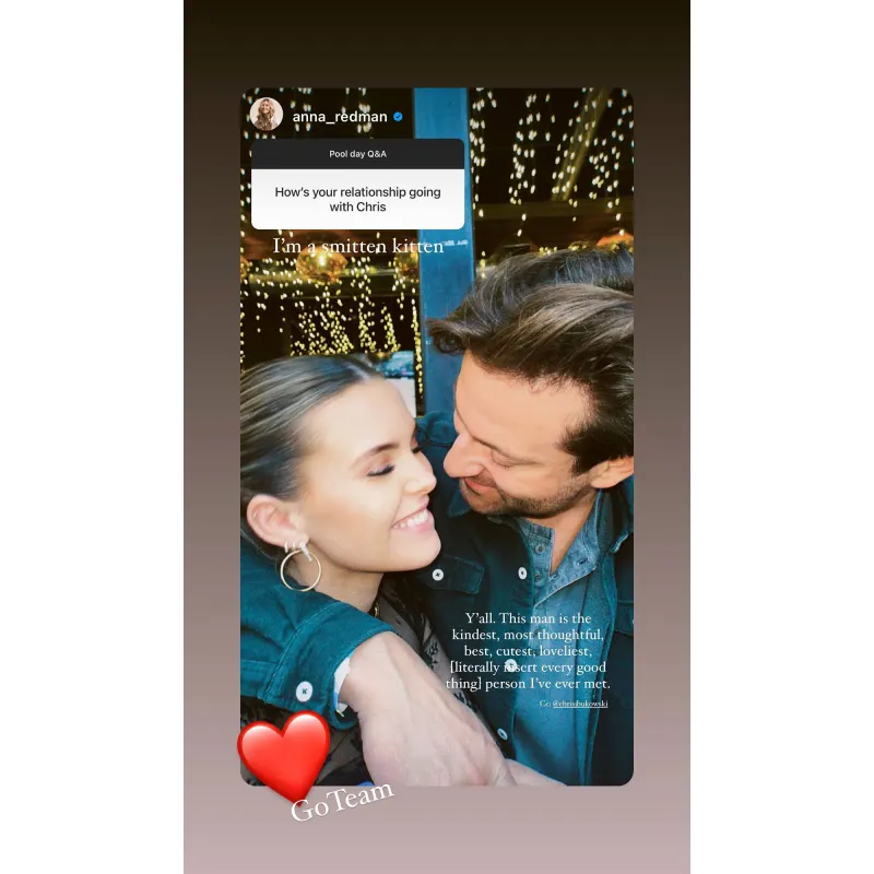 Joe Amabile Serena Pitt Set Up Chris Bukowski Anna Redman Timeline