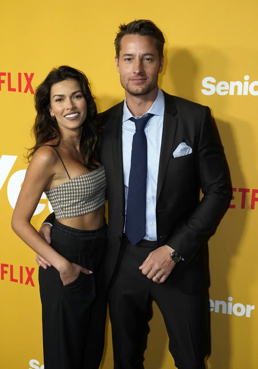 Pernas supported her husband at Senior Year screening