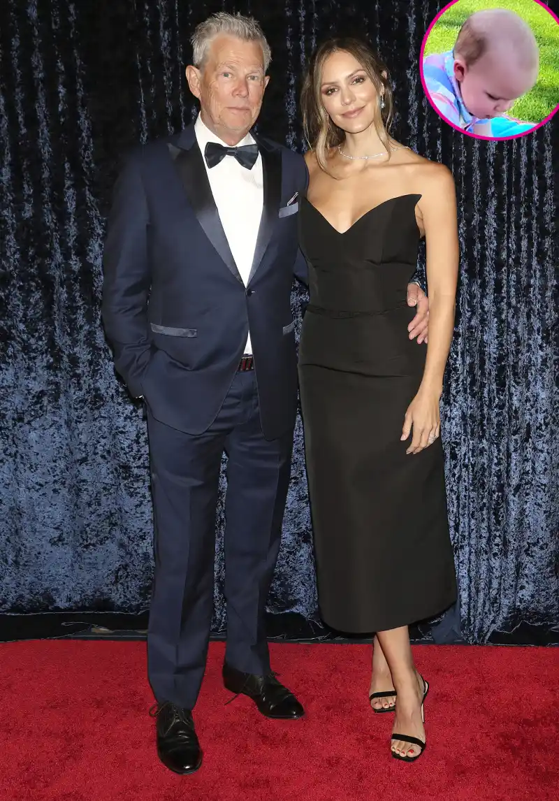 Katharine McPhee Shares Rare Photos of Her and David Foster's Easter With Son Rennie