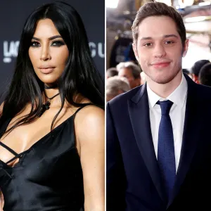 Kim Kardashian Denies Pete Davidson Photoshop, Posts Kissing Clip as Proof