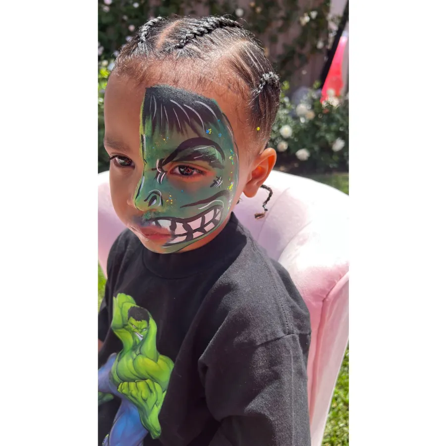 Kim Kardashian Instagram 2 Inside Khloe Kardashian and Tristan Thompson Daughter True Cat-Themed 4th Birthday Party