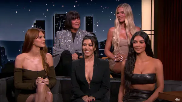 Kim Kardashian Slept Through Kravis' Las Vegas Wedding Jimmy Kimmel