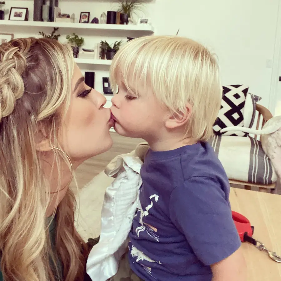 Kiss, Kiss Christina Haack Instagram Ant Anstead and Christina Haack Son Hudson Album