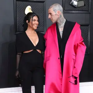 Kourtney Kardashian Teases Happy Wife Happy Life After Las Vegas Ceremony With Travis Barker