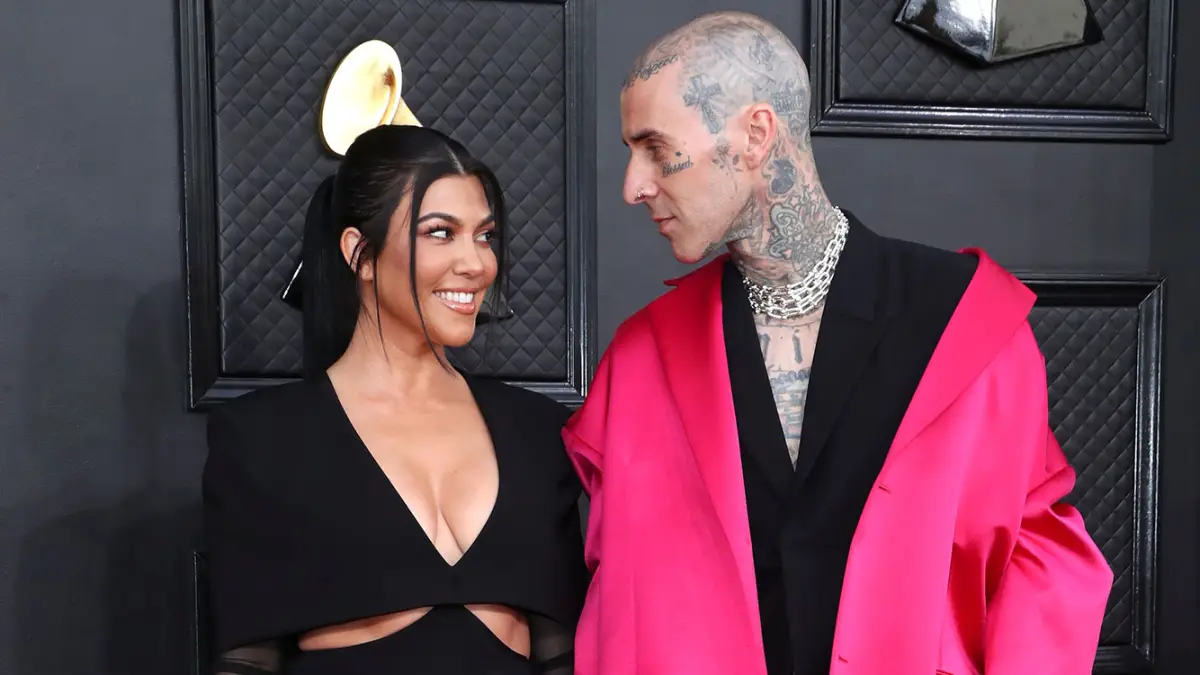 Kourtney Kardashian Teases Happy Wife Happy Life After Las Vegas Ceremony With Travis Barker
