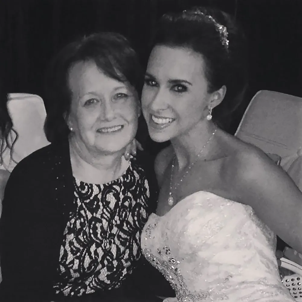 Lacey Chabert Marries Boyfriend With Kaley Cuoco and Ali Fedotowsky In Attendance with mother