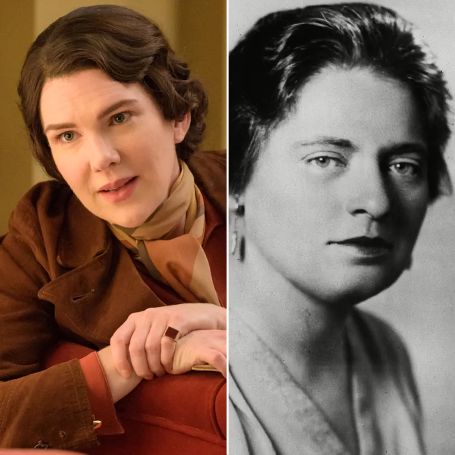 Lily Rabe Lorena Hickok The First Lady Characters and Their Real-Life Counterparts