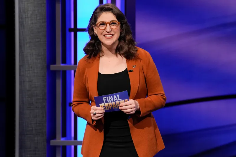Mayim Bialik Jokes 'There's a Budget' on ‘Jeopardy!’ After Recycling Blazer