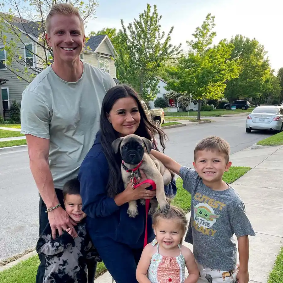 Meet Gus Bachelors Sean Lowe Catherine Giudici Welcome New Puppy