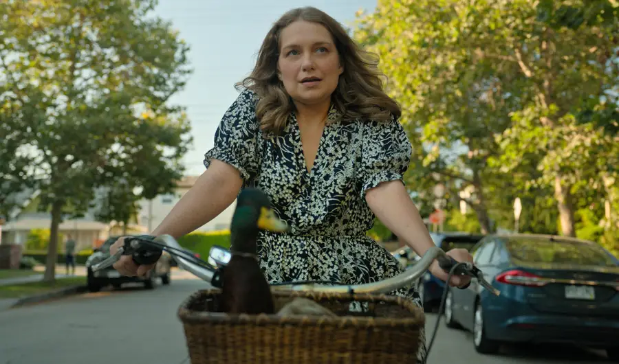 Merritt Wever Celebs Working With Animals on Set