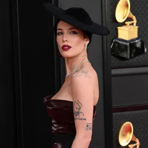 On the Mend! Halsey Attends the Grammys 3 Days After Undergoing Surgery 2022