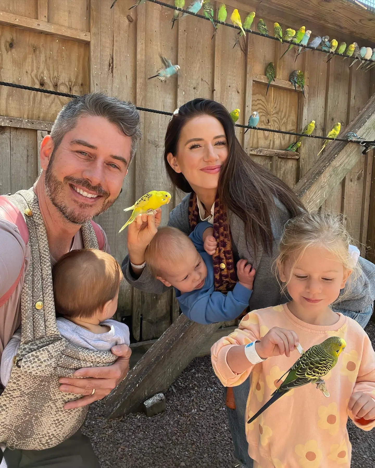 Playing With Parrots! Arie Luyendyk Jr. and Lauren Burnham’s Family Album