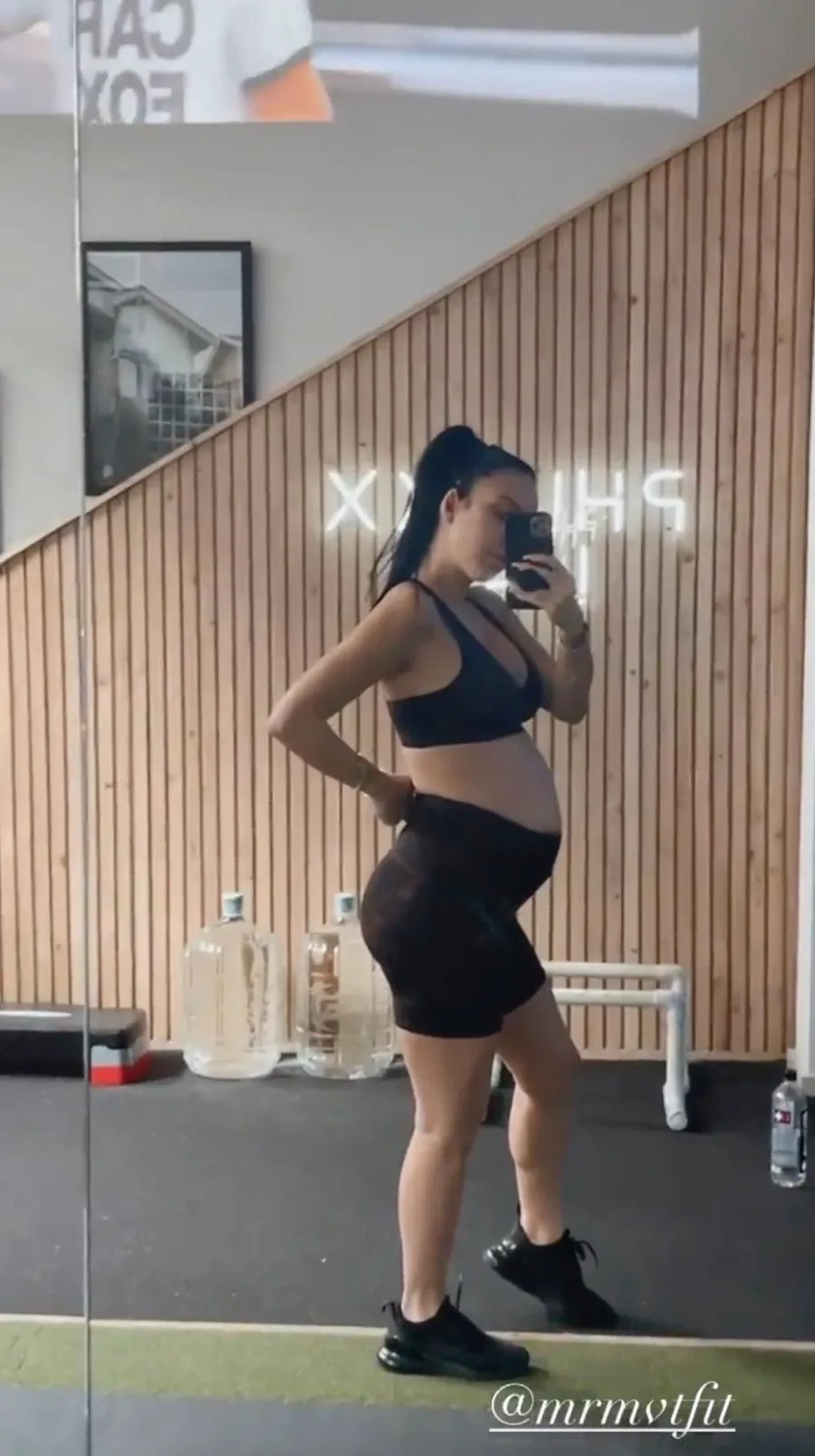 Pregnant Bre Tiesi's Baby Bump Album Another Angle