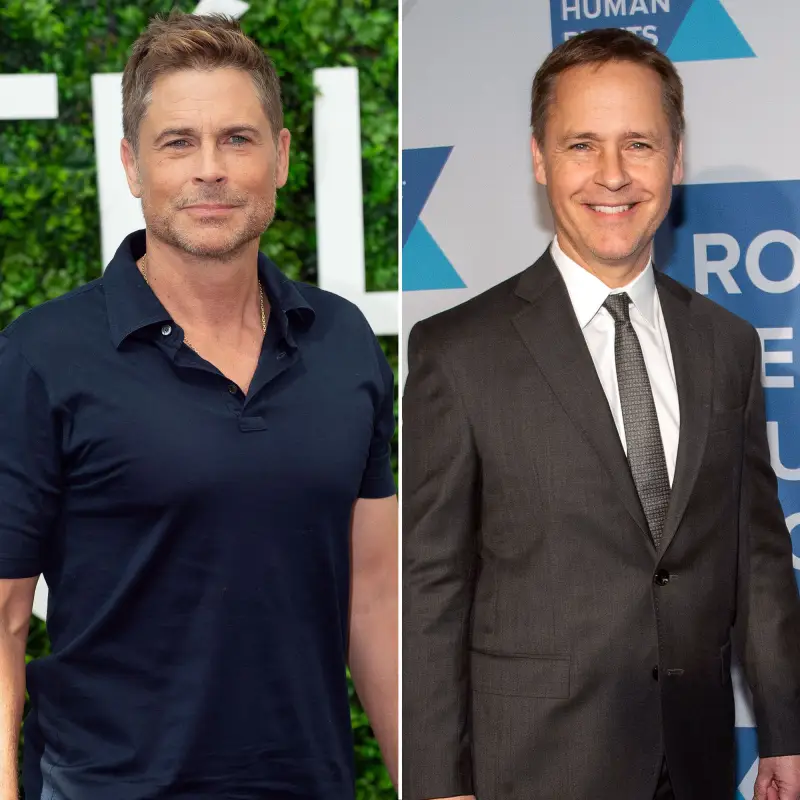 Rob Lowe Chad Lowe Celebrity Family Members Who Worked Together